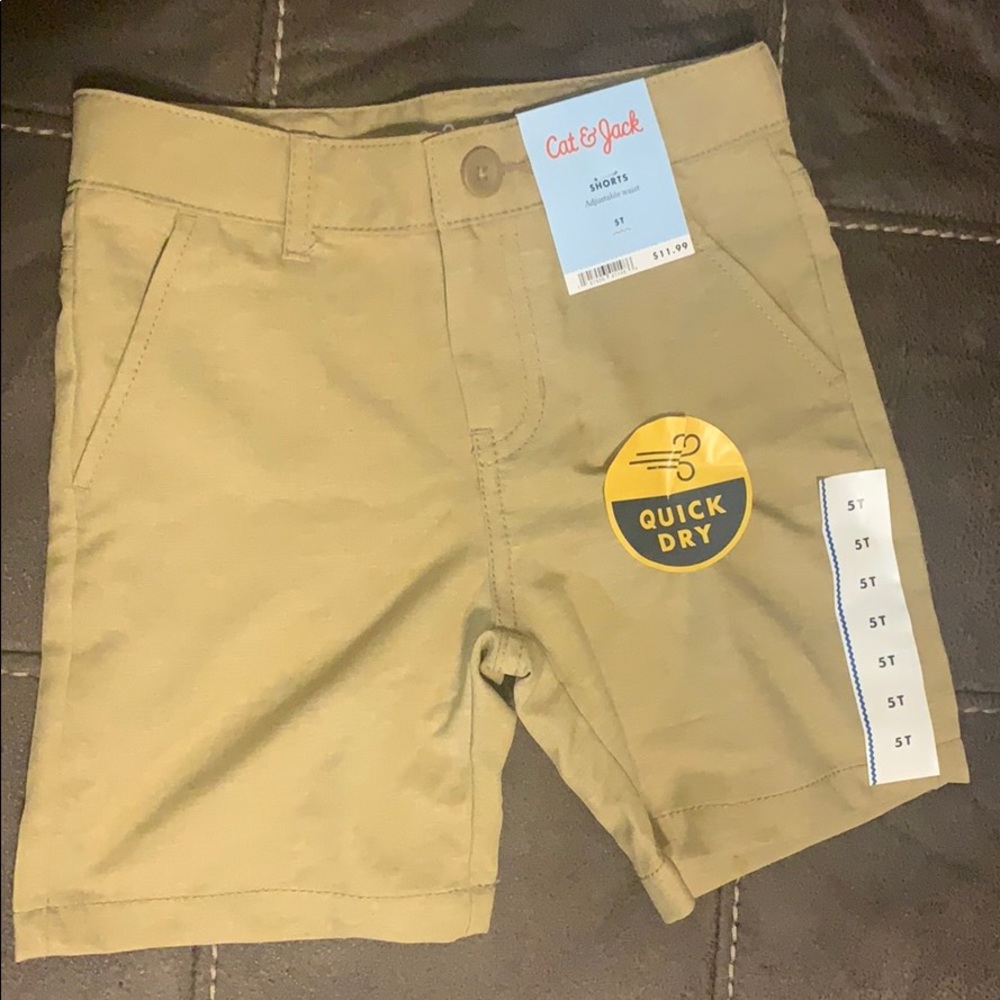 Boy khaki shorts